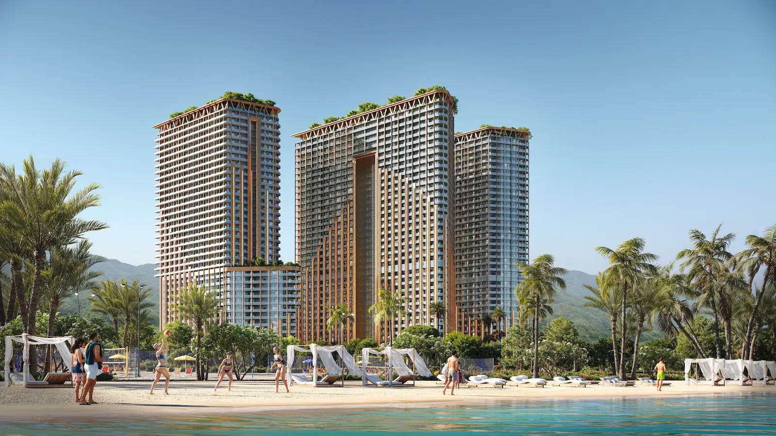 Solana Grand Residences beachfront resort in Kobuleti